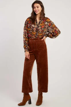 Sale Blouse imprimée manches longues FANCY Les Blouses, Chemisiers & Tops