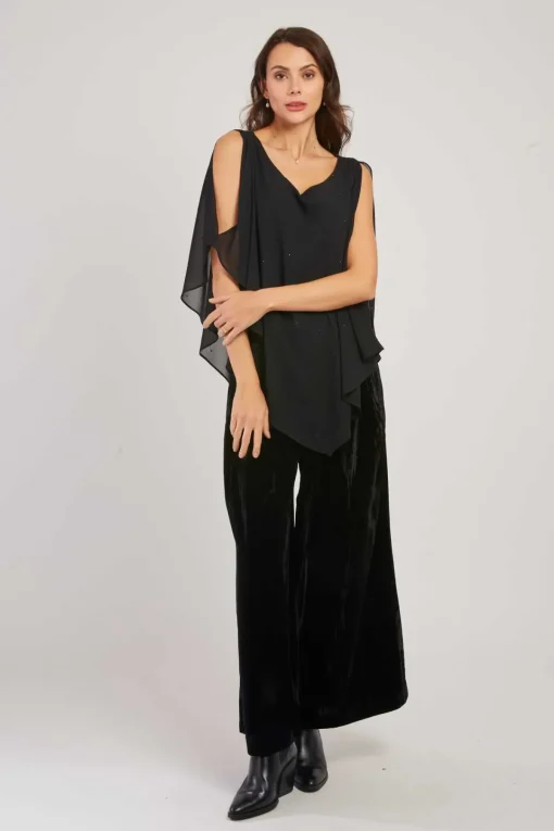 New Blouse unie asymétrique HANAEL Les Blouses, Chemisiers & Tops