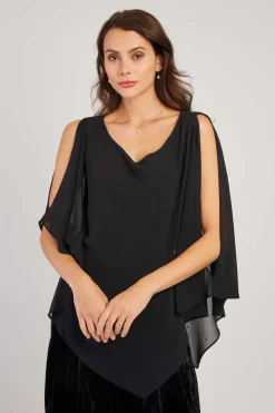 New Blouse unie asymétrique HANAEL Les Blouses, Chemisiers & Tops