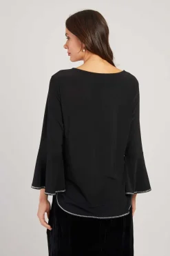 Cheap Blouse unie manches longues HAMILTON Les Blouses, Chemisiers & Tops