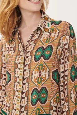 Cheap Chemise Ethnique BENJAMINE Les Blouses, Chemisiers & Tops