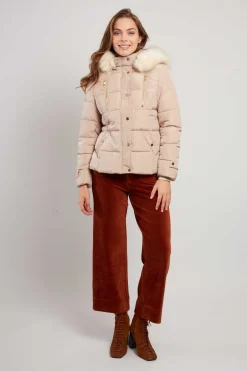 Cheap Doudoune à capuche fourrée EILEEN Les Manteaux, Vestes & Doudounes
