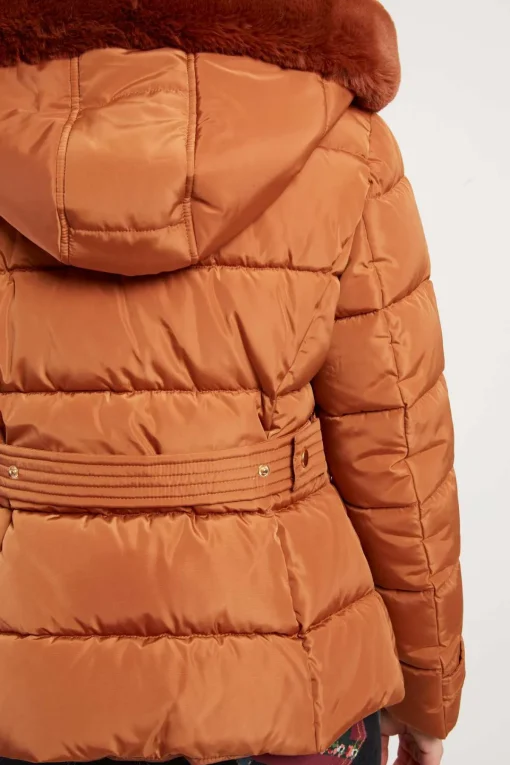 Cheap Doudoune à capuche fourrée EILEEN Les Manteaux, Vestes & Doudounes