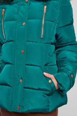 Cheap Doudoune à capuche fourrée EILEEN Les Manteaux, Vestes & Doudounes