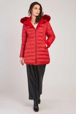 Cheap Doudoune mi-longue réversible EGLANTINE Les Manteaux, Vestes & Doudounes