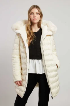 Cheap Doudoune mi-longue réversible EGLANTINE Les Manteaux, Vestes & Doudounes