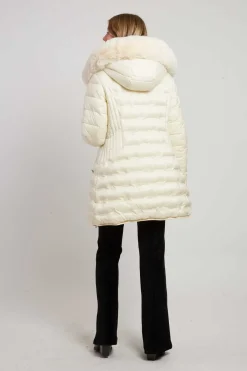 Cheap Doudoune mi-longue réversible EGLANTINE Les Manteaux, Vestes & Doudounes