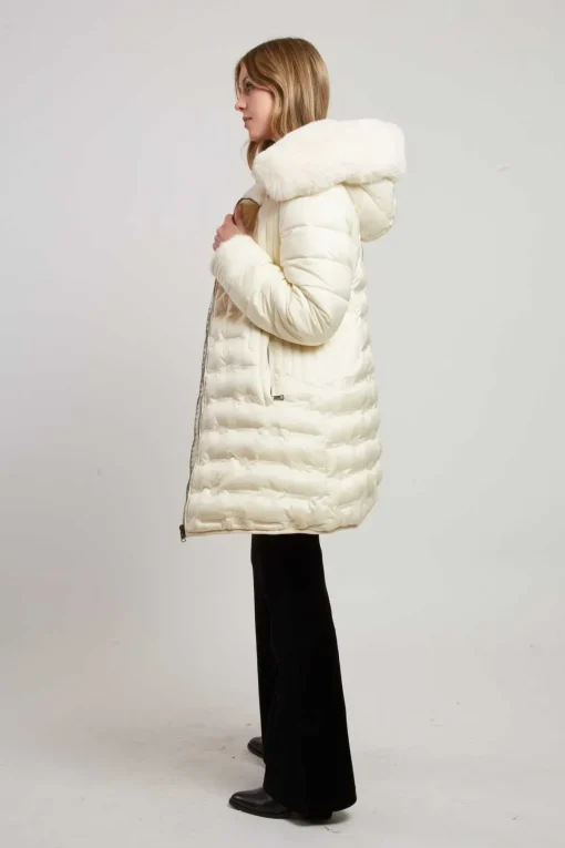 Cheap Doudoune mi-longue réversible EGLANTINE Les Manteaux, Vestes & Doudounes