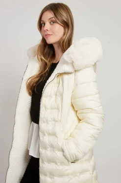 Cheap Doudoune mi-longue réversible EGLANTINE Les Manteaux, Vestes & Doudounes