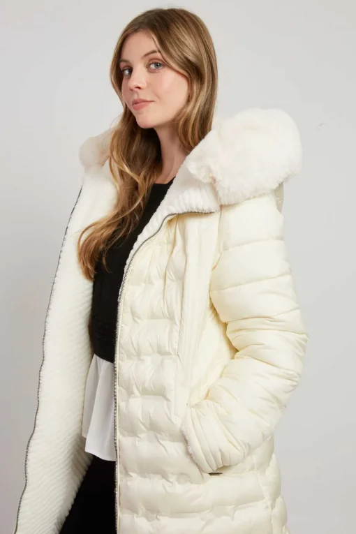 Cheap Doudoune mi-longue réversible EGLANTINE Les Manteaux, Vestes & Doudounes