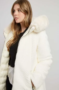 Cheap Doudoune mi-longue réversible EGLANTINE Les Manteaux, Vestes & Doudounes