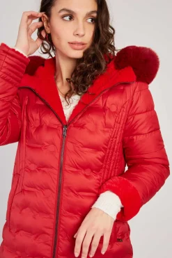 Cheap Doudoune mi-longue réversible EGLANTINE Les Manteaux, Vestes & Doudounes