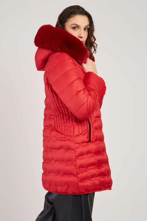 Cheap Doudoune mi-longue réversible EGLANTINE Les Manteaux, Vestes & Doudounes