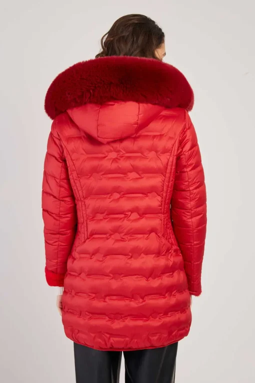 Cheap Doudoune mi-longue réversible EGLANTINE Les Manteaux, Vestes & Doudounes