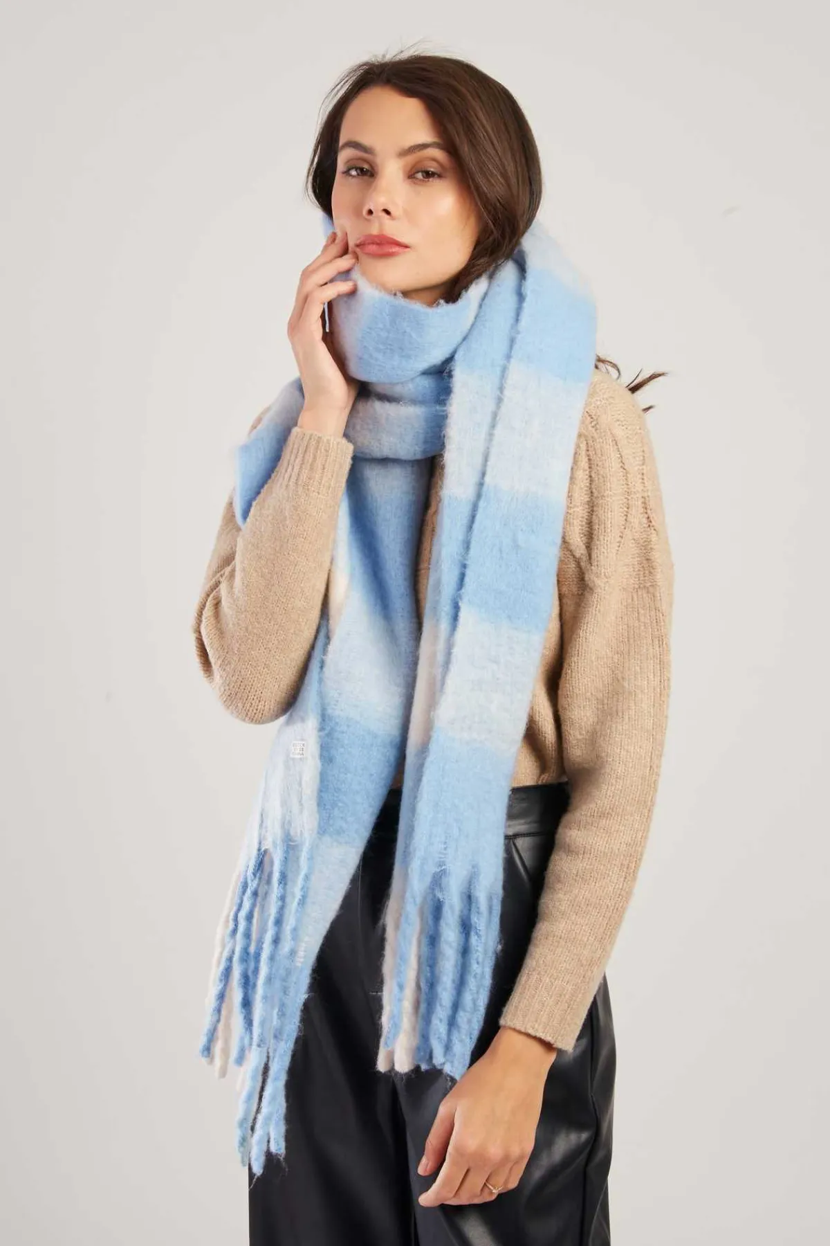 Cheap Echarpe à rayures colorées NELSON Les Accessoires