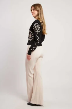 New Gilet court col V DALVA La Maille|Les Gilets, Cardigans & Pulls