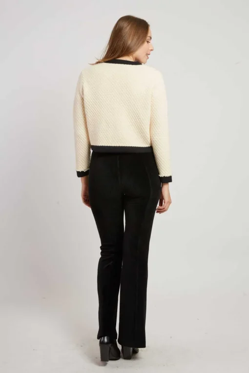 Cheap Gilet court élégant avec boutons DANAELLE Les Gilets, Cardigans & Pulls