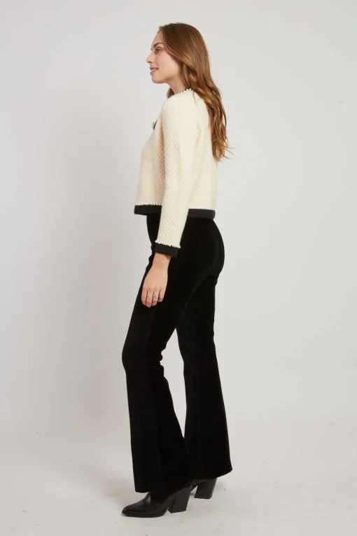 Cheap Gilet court élégant avec boutons DANAELLE Les Gilets, Cardigans & Pulls