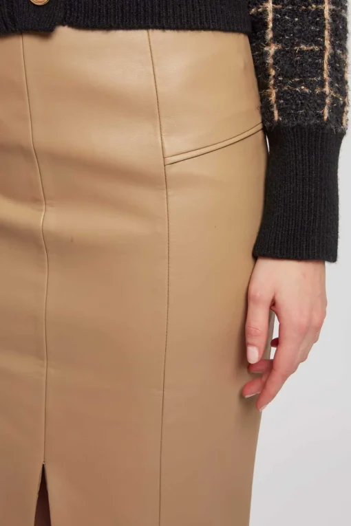 Sale Jupe crayon en similicuir GERTRUDE Les Jupes & Pantalons