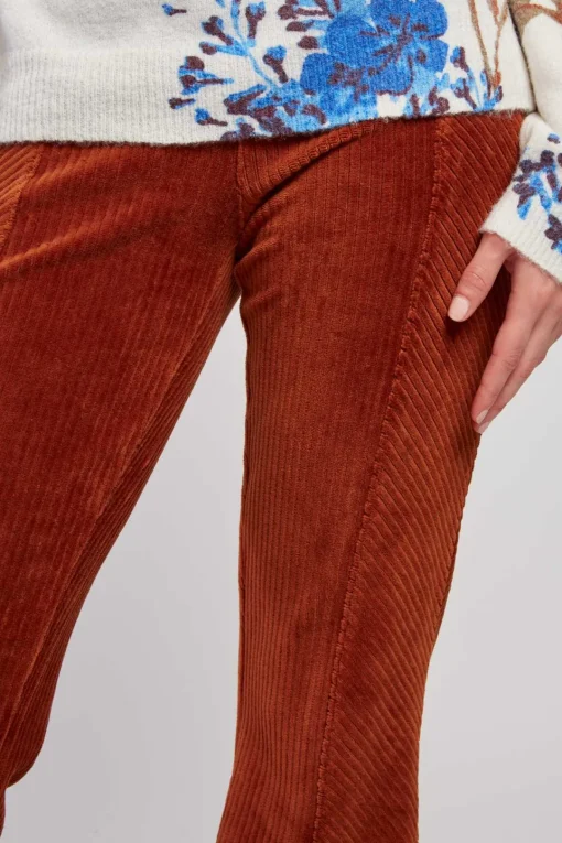 Store Pantalon en velours côtelé RAGTIME Les Jupes & Pantalons