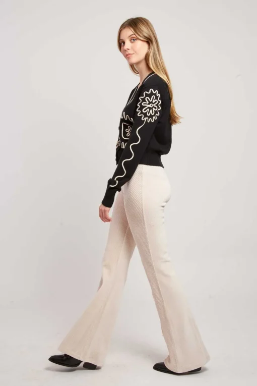 Store Pantalon en velours côtelé RAGTIME Les Jupes & Pantalons
