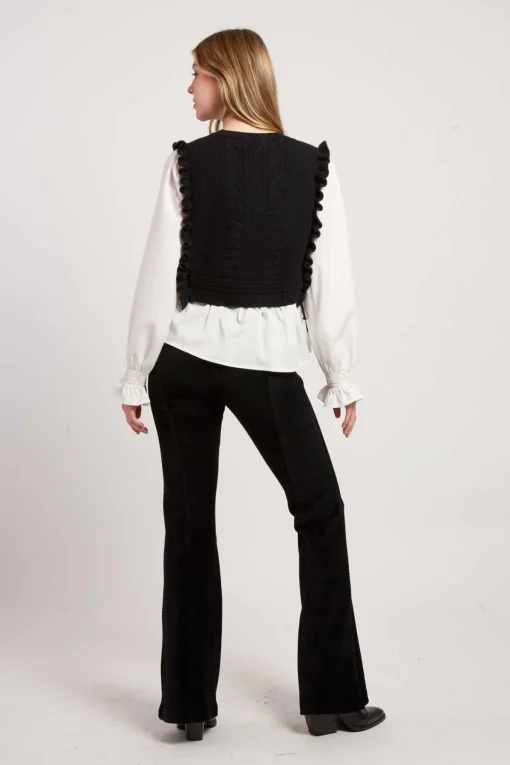 Store Pantalon en velours côtelé RAGTIME Les Jupes & Pantalons