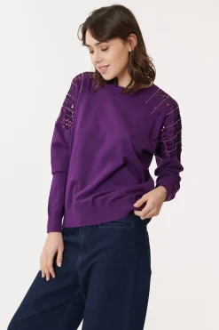 Sale Pull à Paillettes JOCELYNE Les Gilets, Cardigans & Pulls