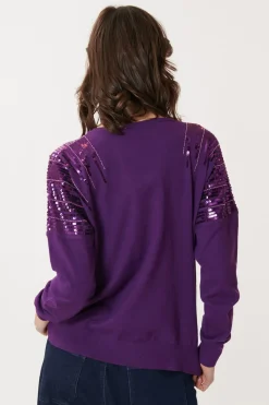 Sale Pull à Paillettes JOCELYNE Les Gilets, Cardigans & Pulls
