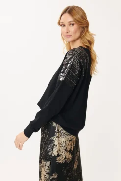 Sale Pull à Paillettes JOCELYNE Les Gilets, Cardigans & Pulls