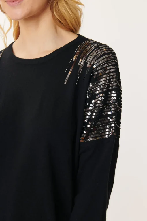 Sale Pull à Paillettes JOCELYNE Les Gilets, Cardigans & Pulls