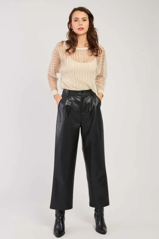 New Pull Rayé Transparent Manches Longues CARINE La Maille|Les Gilets, Cardigans & Pulls