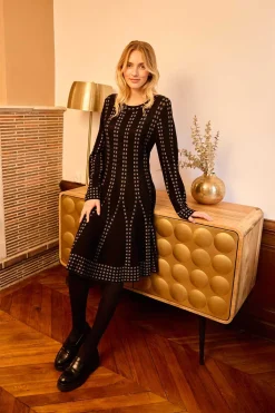 Hot Robe courte en maille JOJOBA La Maille|Robes Courtes