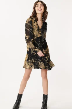 Hot Robe Courte Imprimé Paysage AMALIA Robes Imprimées|Robes Courtes