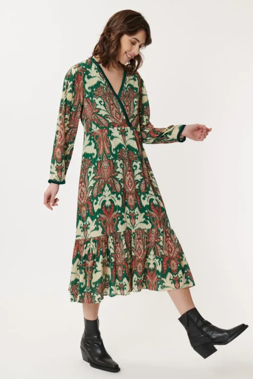 Clearance Robe imprimée Paisley AIDA Robes Imprimées|Robes Longues