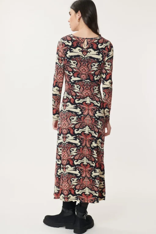 Cheap Robe Longue en Jersey Imprimé AGOSTINA Robes Imprimées|Robes Longues