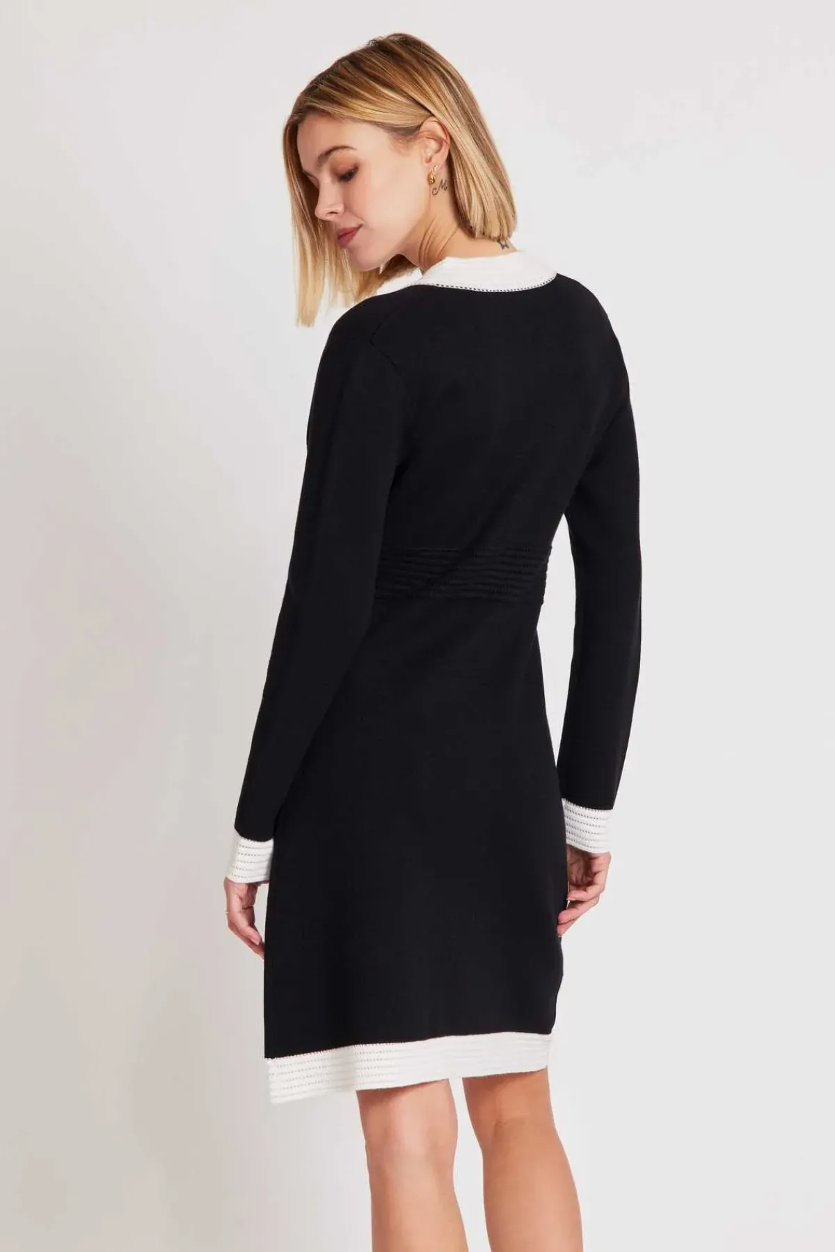 Cheap Robe maille bicolore OSCAR La Maille|Robes Courtes