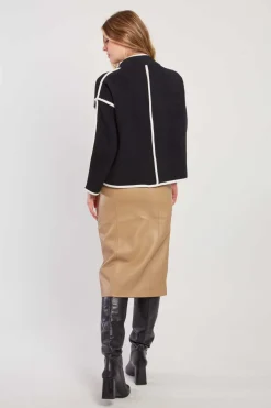 Store Veste courte col montant LAETICIA Les Manteaux, Vestes & Doudounes