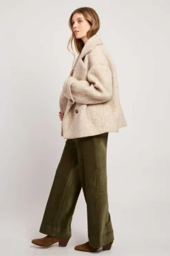 Store Veste courte en laine LILAS Les Manteaux, Vestes & Doudounes