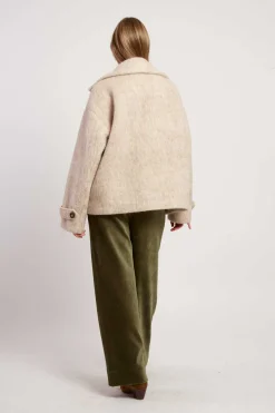 Store Veste courte en laine LILAS Les Manteaux, Vestes & Doudounes