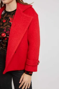 Store Veste courte en laine LILAS Les Manteaux, Vestes & Doudounes