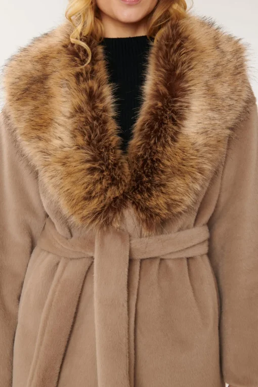 Clearance Veste en fausse fourrure CAPUCINE Les Manteaux, Vestes & Doudounes