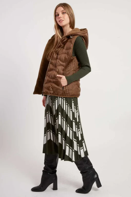 Fashion Veste reversible sans manches ELEKTRA Les Manteaux, Vestes & Doudounes