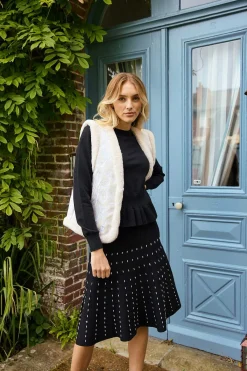 Best Veste réversible sans manches LAURENCE Les Manteaux, Vestes & Doudounes|Les Gilets, Cardigans & Pulls